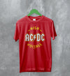 AC/DC T-Shirt Rock Band ACDC Shirt Heavy Metal Music Merch - WorldWideShirt