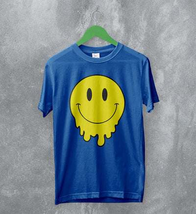 Acid House T-Shirt Smile Acid Tracks Shirt Party DJ Music Merchandise - WorldWideShirt