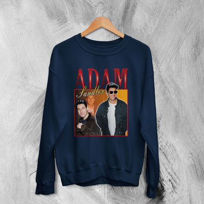 Adam Sandler Sweatshirt Retro Actor Movie Sweater Funny Character Film - WorldWideShirt