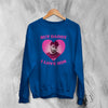 Alfie Templeman Lover Sweatshirt Love Alfie Templeman Shirt Vintage Music Crewneck - Royal Blue - WorldWideShirt