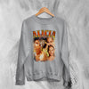 Alicia Keys Sweatshirt American Singer Sweater Vintage R&B Merchandise - WorldWideShirt