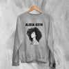 Alicia Keys Sweatshirt Vintage Singer Sweater Hip Hop Music Merchandise - WorldWideShirt