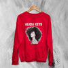 Alicia Keys Sweatshirt Vintage Singer Sweater Hip Hop Music Merchandise - WorldWideShirt