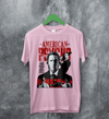 American Psycho 2000s T-Shirt Vintage Patrick Bateman Shirt Psycho Movie Tee - Light Pink - WorldWideShirt