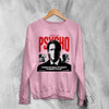 American Psycho Sanity Sweatshirt Movie Patrick Bateman Shirt Mask of Sanity Crewneck - Light Pink - WorldWideShirt