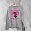 Amine Lover Sweatshirt Rapper Love Amine Shirt Rap Music Crewneck - Sport Grey - WorldWideShirt
