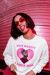 Amine Lover Sweatshirt Rapper Love Amine Shirt Rap Music Crewneck - White - WorldWideShirt
