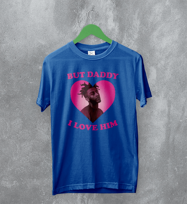 Amine Lover T-Shirt Rapper Love Amine Shirt Rap Music Tee - Royal Blue - WorldWideShirt