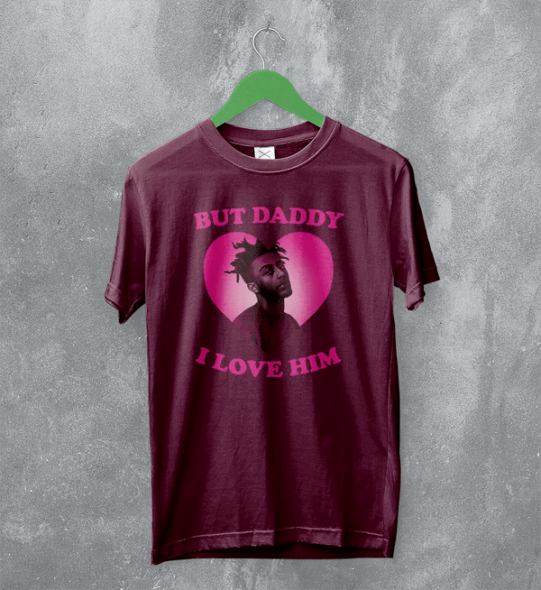 Amine Lover T-Shirt Rapper Love Amine Shirt Rap Music Tee - Red Maroon - WorldWideShirt