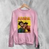 Amine Sweatshirt Rapper Streetwear Music Sweater Hip Hop Singer Merchandise - WorldWideShirt