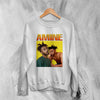 Amine Sweatshirt Rapper Streetwear Music Sweater Hip Hop Singer Merchandise - WorldWideShirt