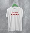 Amine T-Shirt Rapper Ask Amine Shirt Rap Music Tee Hip Hop Streetwear - White - WorldWideShirt