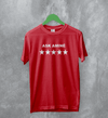 Amine T-Shirt Rapper Ask Amine Shirt Rap Music Tee Hip Hop Streetwear - Red - WorldWideShirt