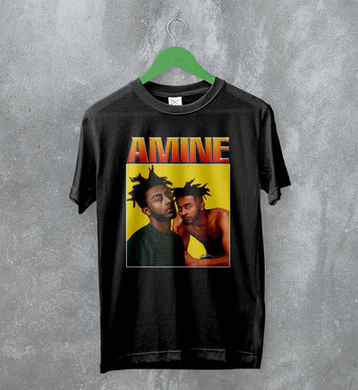 Amine T-Shirt Rapper Streetwear Music Shirt Hip Hop Singer Merchandise - WorldWideShirt