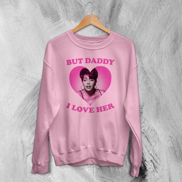 Anita Baker Sweatshirt Jazz Love Anita Baker Shirt Vintage American Music Crewneck - Light Pink - WorldWideShirt
