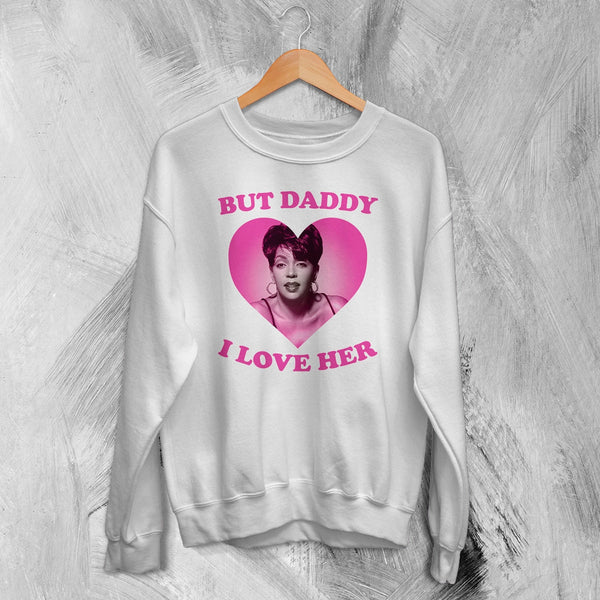 Anita Baker Sweatshirt Jazz Love Anita Baker Shirt Vintage American Music Crewneck - White - WorldWideShirt