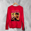 Anita Baker Sweatshirt Jazz Singer Sweater American Music Merch - WorldWideShirt