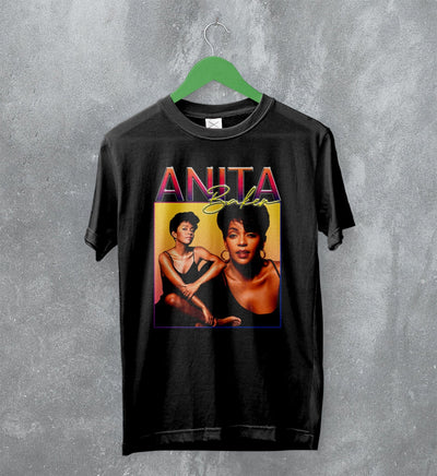 Anita Baker T-Shirt Jazz Singer Shirt American Music Merch - WorldWideShirt