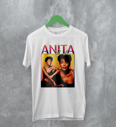 Anita Baker T-Shirt Jazz Singer Shirt American Music Merch - WorldWideShirt