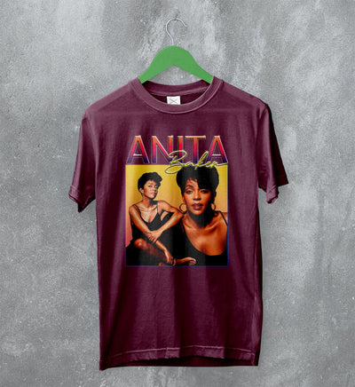 Anita Baker T-Shirt Jazz Singer Shirt American Music Merch - WorldWideShirt