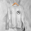 Aphex Twin Sweatshirt Diskhat Aphex Twin Logo Sweater For Fan Gear - WorldWideShirt