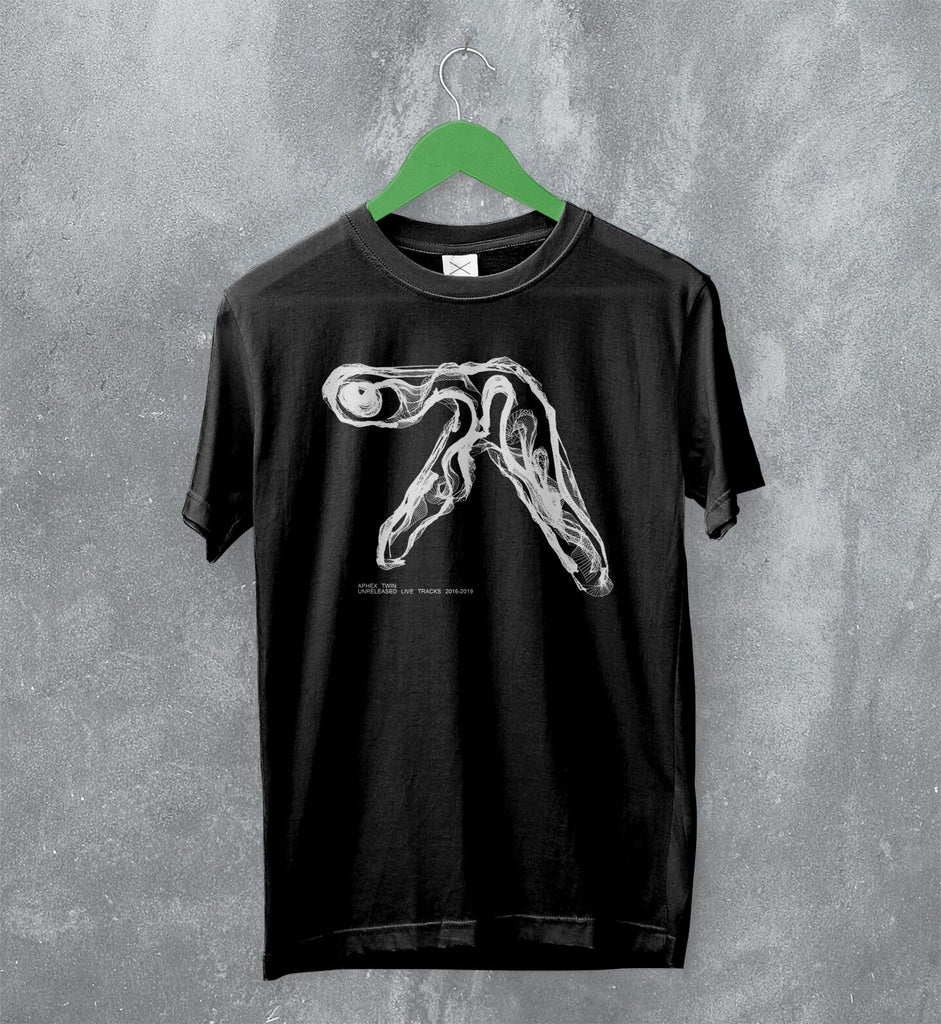 Aphex Twin Tシャツ グレー Aphex Twin Coachella Man's T-Shirt Tee