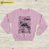 Arctic Monkeys Typography Sweatshirt Arctic Monkeys Shirt Music Shirt - WorldWideShirt