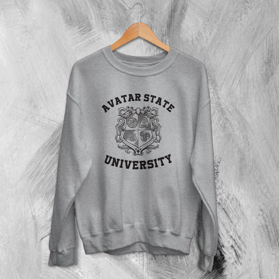 Avatar The Legend of Aang Sweatshirt Avatar State University Sweater - WorldWideShirt