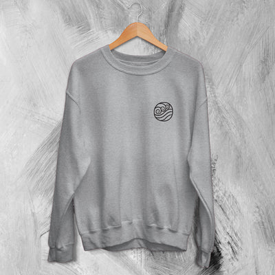 Avatar The Legend of Aang Sweatshirt Water Element Sweater Avatar Anime Merch - WorldWideShirt