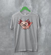 Axolotl T-Shirt Animal Cartoon Shirt Cute Illustration Pet Lover - WorldWideShirt