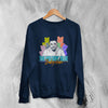 Baby Keem Sweatshirt The Melodic Blue Sweater Rapper Music Merch - WorldWideShirt