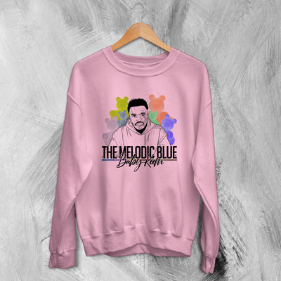 Baby Keem Sweatshirt The Melodic Blue Sweater Rapper Music Merch - WorldWideShirt