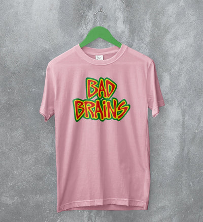 Bad Brains Logo T-Shirt Punk Rock Shirt Hardcore Music Merch - WorldWideShirt