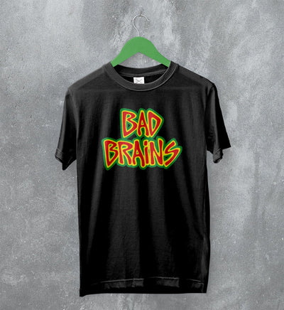 Bad Brains Logo T-Shirt Punk Rock Shirt Hardcore Music Merch - WorldWideShirt