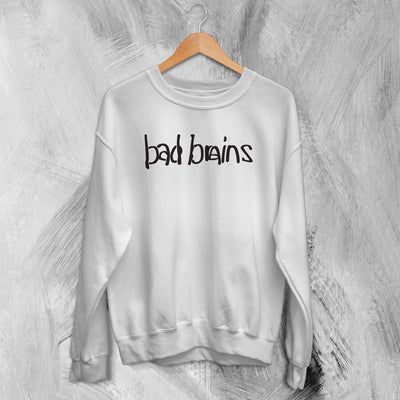 Bad Brains Sweatshirt Punk Rock Logo Sweater Hardcore Music Shirt - WorldWideShirt