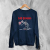 Bad Brains Sweatshirt Vintage Logo Skeleton Sweater Rock Band Merch - WorldWideShirt