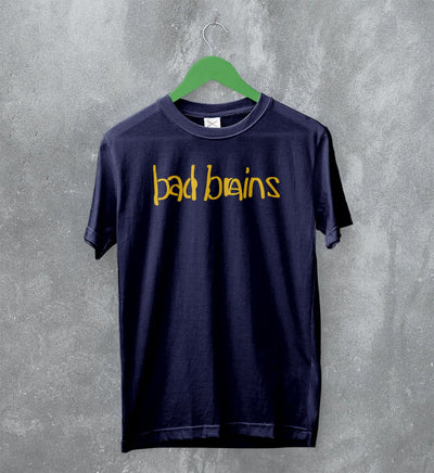 Bad Brains T-Shirt Punk Rock Logo Shirt Hardcore Music Graphic Tee - WorldWideShirt