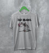 Bad Brains T-Shirt Vintage Logo Skeleton Shirt Rock Band Merch - WorldWideShirt