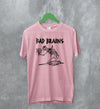 Bad Brains T-Shirt Vintage Logo Skeleton Shirt Rock Band Merch - WorldWideShirt