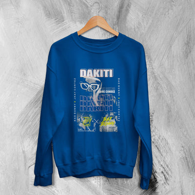 Bad Bunny Dakiti Aesthetic Sweatshirt Bad Bunny Sweater Rapper Sweater - WorldWideShirt