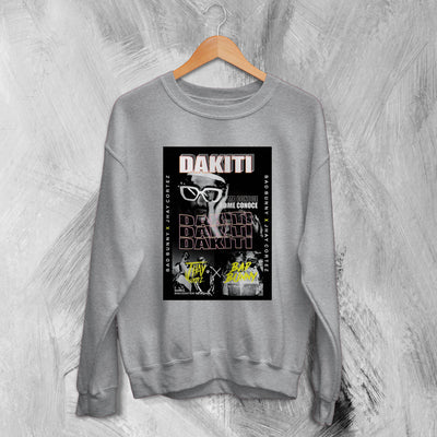 Bad Bunny Dakiti Aesthetic Sweatshirt Bad Bunny Sweater Rapper Sweater - WorldWideShirt