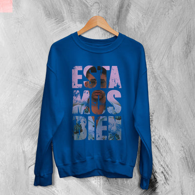 Bad Bunny Estamos Bien Sweatshirt Bad Bunny Sweater Rapper Shirt - WorldWideShirt