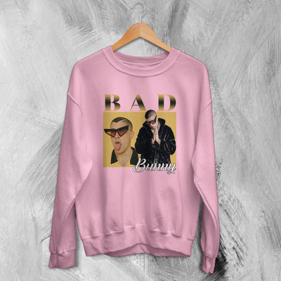 Bad Bunny Latin Trap Rapper Sweatshirt Bad Bunny Sweater - WorldWideShirt