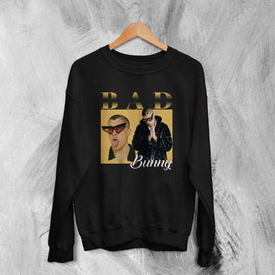 Bad Bunny Latin Trap Rapper Sweatshirt Bad Bunny Sweater - WorldWideShirt