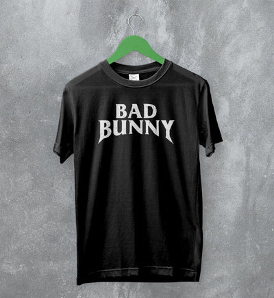 Bad Bunny Logo T-Shirt Bad Bunny Rapper Shirt Rap Merch - WorldWideShirt