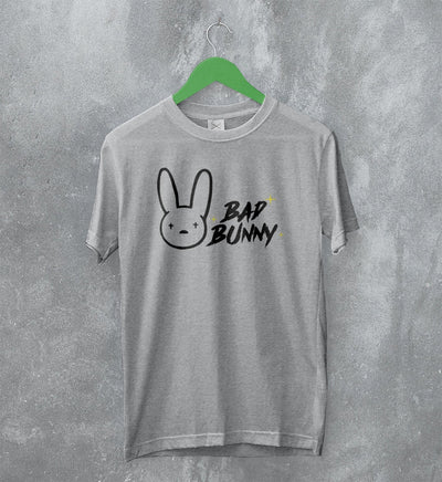 Bad Bunny Logo T-Shirt Oasis Rapper Shirt Rap Streetwear - WorldWideShirt