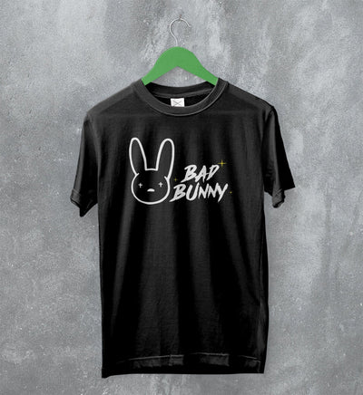 Bad Bunny Logo T-Shirt Oasis Rapper Shirt Rap Streetwear - WorldWideShirt