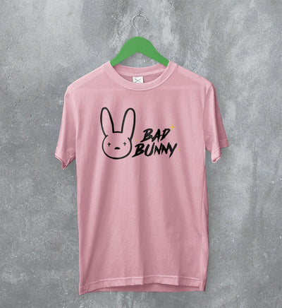 Bad Bunny Logo T-Shirt Oasis Rapper Shirt Rap Streetwear - WorldWideShirt