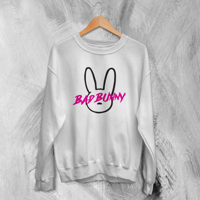 Bad Bunny Sweatshirt Oasis Logo Sweater Reggaeton Rap Music Merch - WorldWideShirt