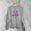 Bad Bunny Sweatshirt Oasis Logo Sweater Reggaeton Rap Music Merch - WorldWideShirt